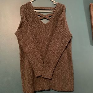 Torrid olive green sweater